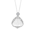 Laughing Buddha White Jade Necklace-Peace & Happiness