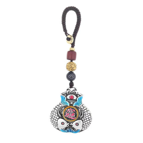Koi Fish Auto Keychain-Protection&Wealth