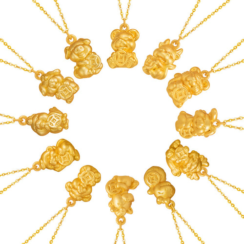 12 Zodiac Guardian Necklace Collection — Your Lifetime Lucky Companion