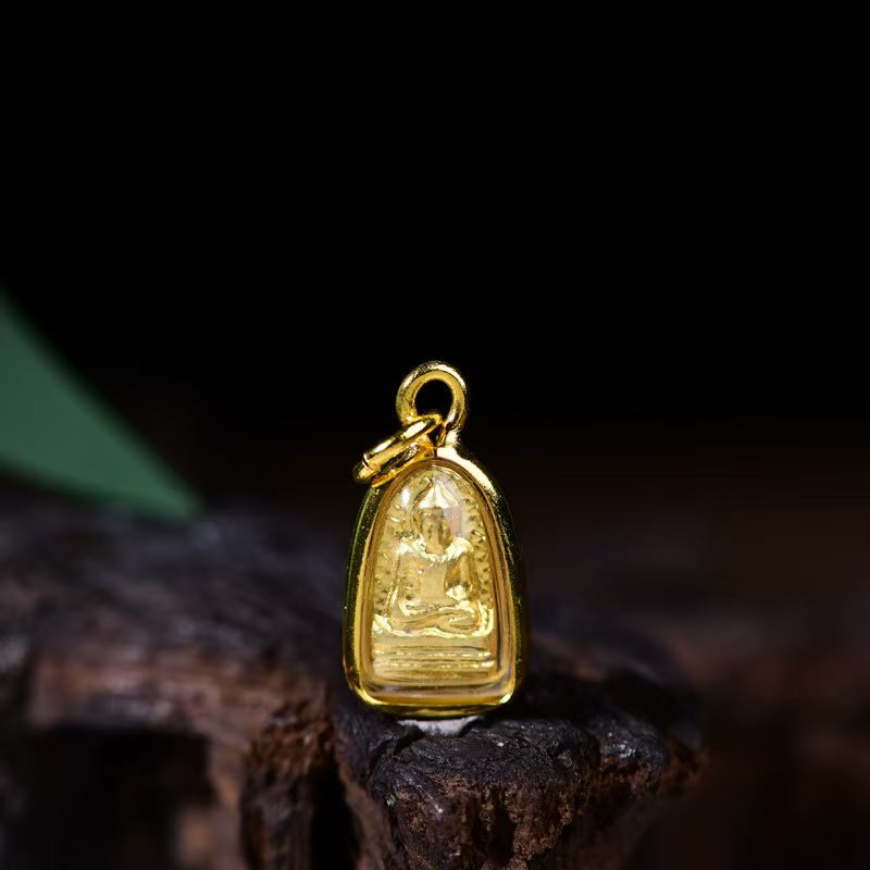 Phra Buddha Sothon Thai Amulet Necklace-Protection and Prosperity