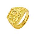 Golden Dragon Power Ring-Protection&Luck