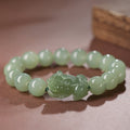 Pixiu Nephrite Jade Bracelet-A Wish for Prosperity