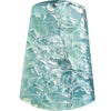 Blue Jadeite Landscape Pendant – Natural A-Grade Glutinous Variety Jade Carving