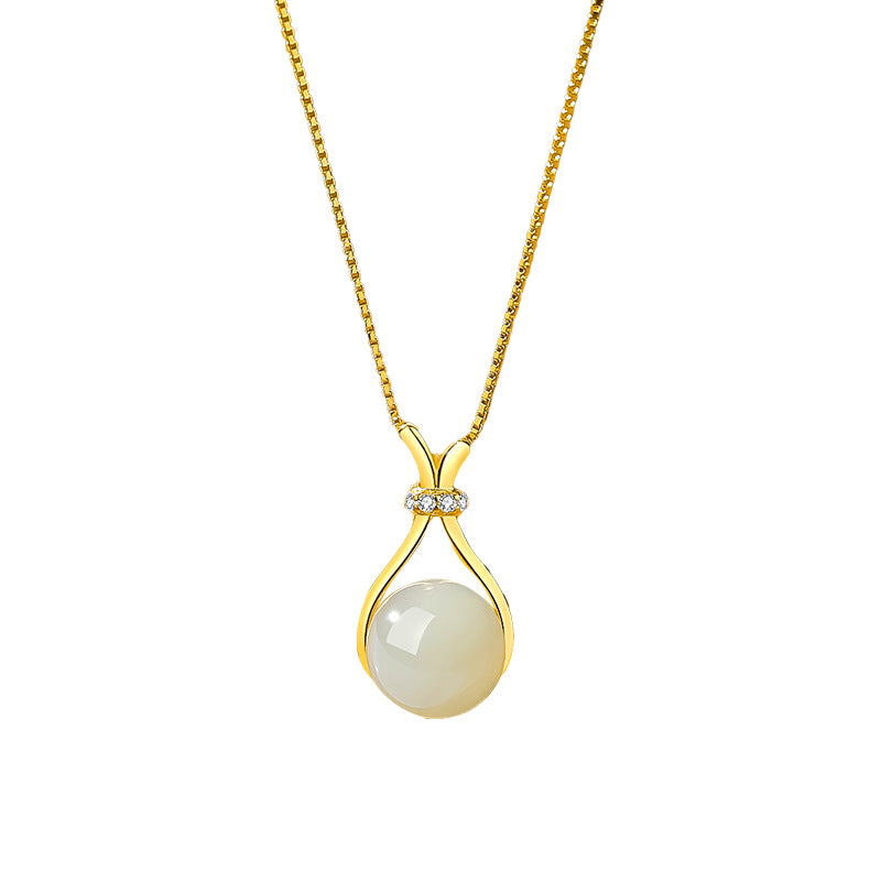 Blessing Pouch Jade Necklace – Grace Serenity