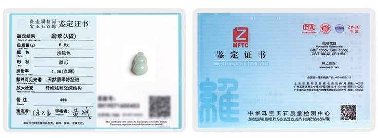 Grade A Jade Gourd Pendant – Symbol of Blessings, Wealth & Protection