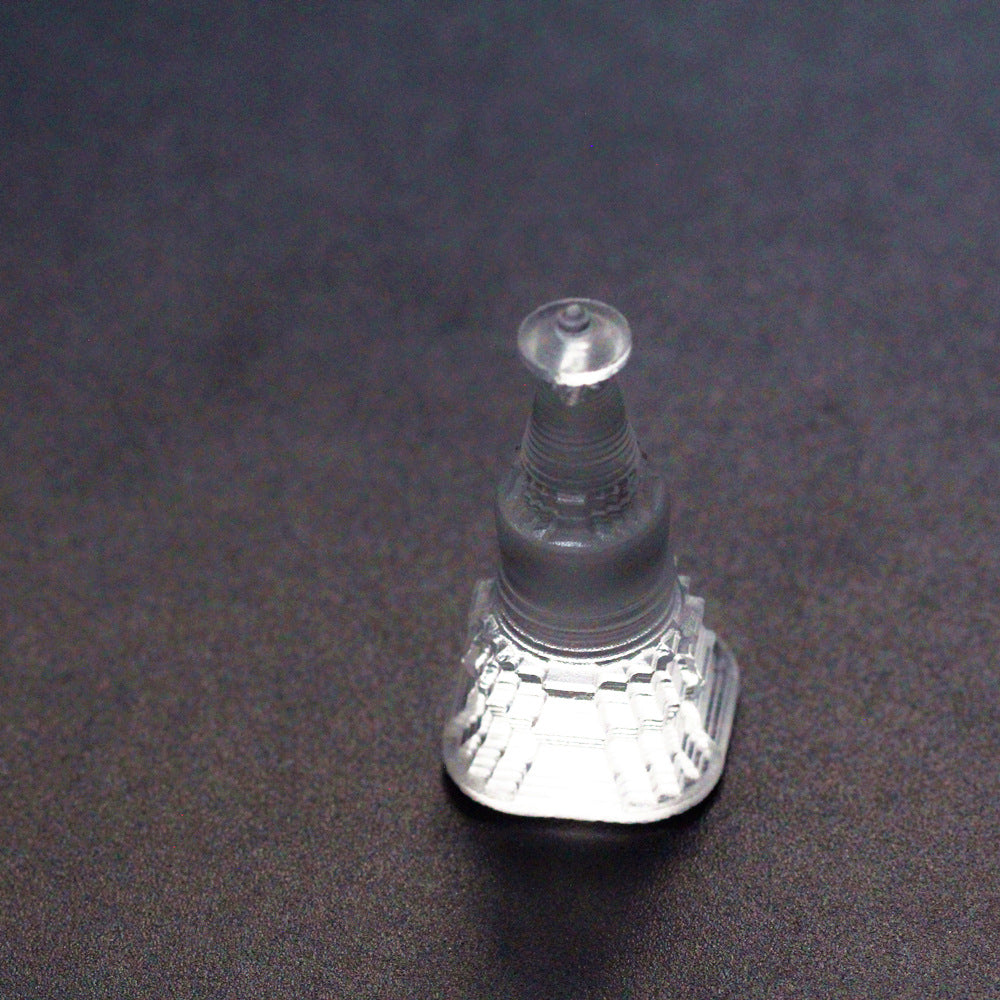 Tibetan Stupa Liuli Pendant-Wisdom Merit & Spiritual Aspiration