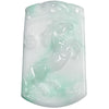 Natural Grade A Jade Horse Pendant – “Success Comes Quickly” Amulet with Fine Grain Texture