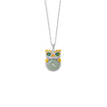 Dancing Lion Nephrite Jade Necklace-Courage & Prosperity