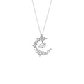 Moon and Stars S925 Silver Necklace-Kept Close