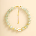 Peach Blossom Hetian Jade Bracelet-Tender Connection