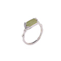 bamboo silver ring