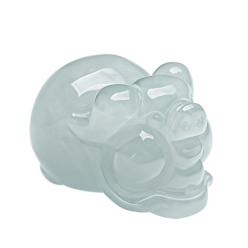Fortune Blessing Zodiac Pig Jade Pendant– Symbol of Abundance & Joy