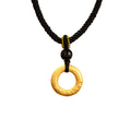 Cloud Peace Ring Cord Necklace-Wishes for Peace