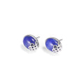 Regal Confidence-Lapis Lazuli Sterling Silver Stud Earrings