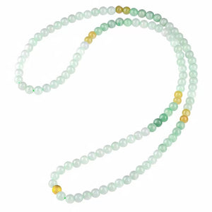 Mala Prayer 108 Beads Jade Necklace-Inner Peace.