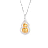 Rotatable Gold Wulu Fu Necklace - wealth and prosperity