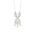 Wishes for Peace-Ruyi Lock Nephrite Jade Necklace