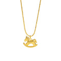 Lucky Spark Horse Golden Necklace – 2026 Year of the Horse Edition for Wealth & Fortune Necklace