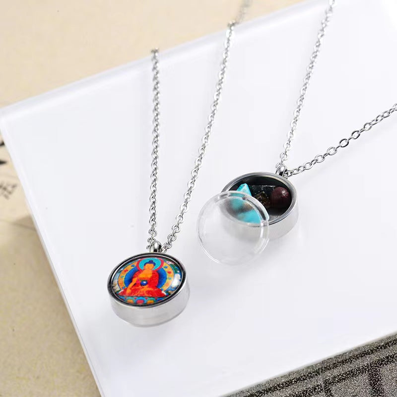 Green Tara Pendant-Ghau Prayer Box