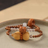 Gourd & Lotus Blessing Bodhi Bracelet–Wealth and Harmony
