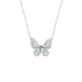 Butterfly Jadeite Sterling Silver Necklace-A Little Room to Dream
