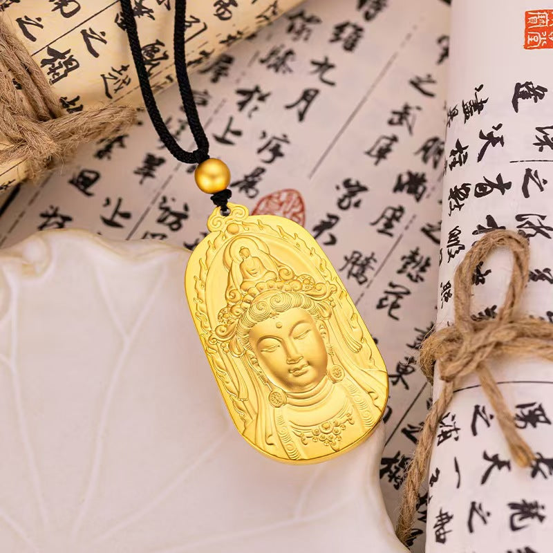 Gold Tara Buddha Pendant -Protection&Healing