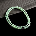 Mala Prayer Barrel Beads Jadeite Necklace-Inner Peace