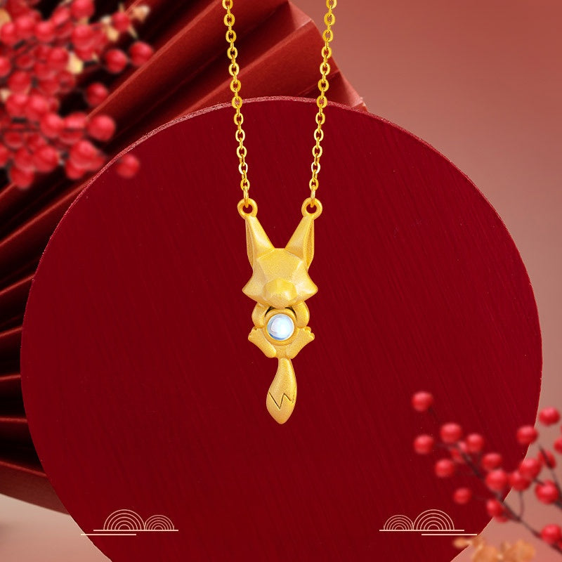 A Little Love-Fox Necklace