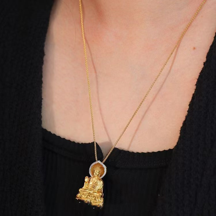 Sakyamuni Pendant Necklace – Enlightenment&Blessing