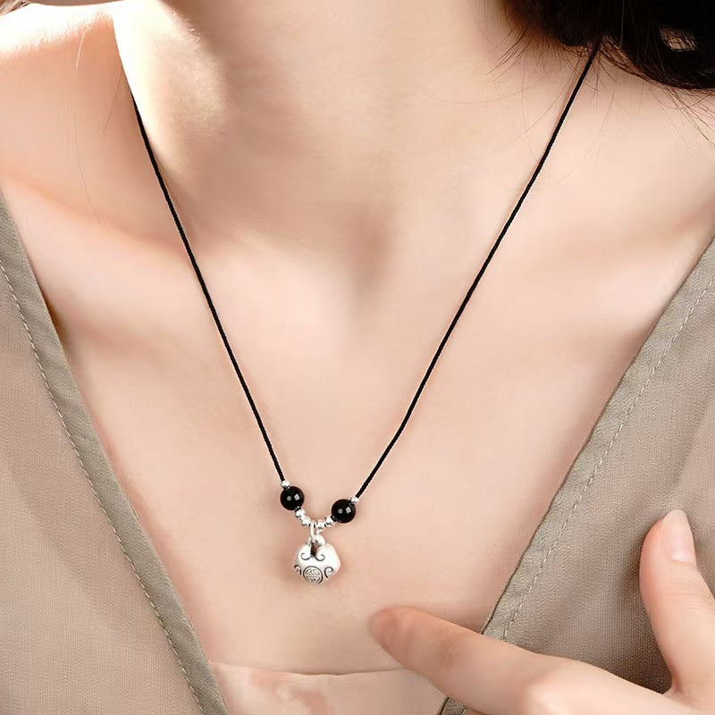 Peace Lock Silver Pendant -Peace and Harmony