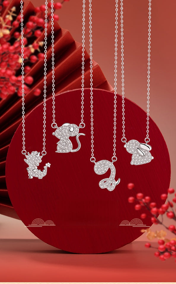 Zodiac Blessing Necklace Collection – Crafted for Your Year, Your Journey