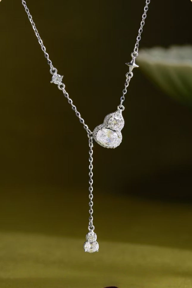 Double Blessing Gourd Serenity Necklace