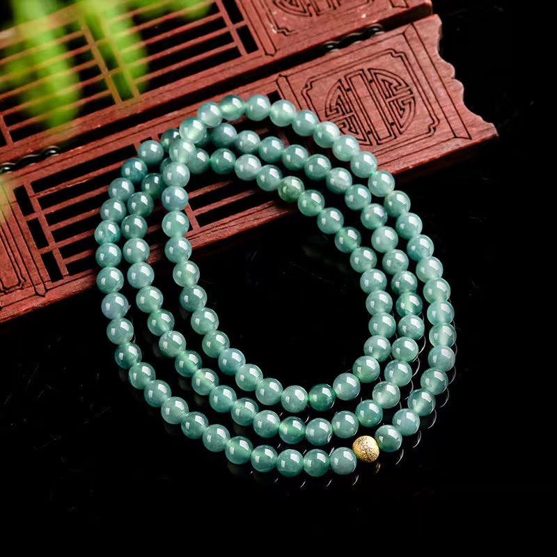 Mala Prayer 108 Beads Jade Bracelet-Protective Healing