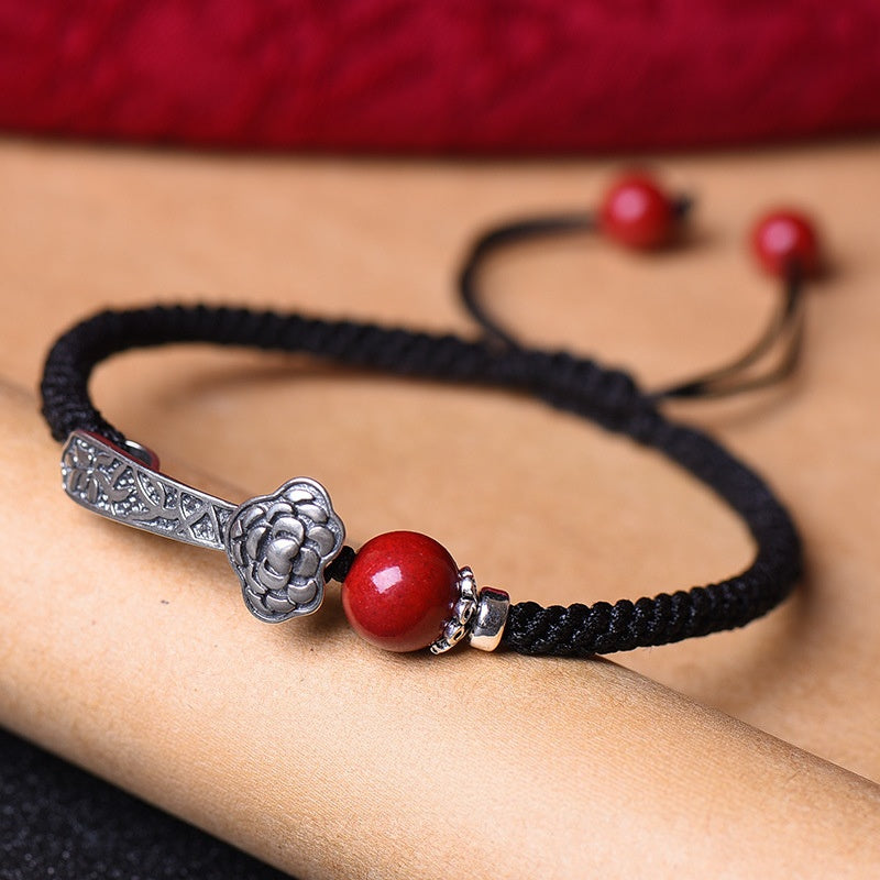 Ruyi-Knoten-Armband aus 925er Silber
