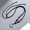 Lucky Clouds Black Agate Bead 999 Silver Pendant -Prosperity Luck