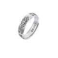 Lotus Blessing S999 Fine Silver Ring-Serene Wholeness