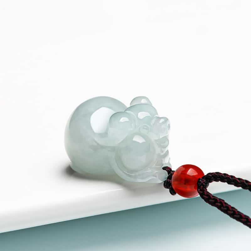 Fortune Blessing Zodiac Pig Jade Pendant– Symbol of Abundance & Joy
