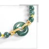 Centered Harmony Jade Bead Bracelet