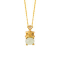 Guardian Lion Pixiu Nephrite Jade Necklace-Courage and Protection