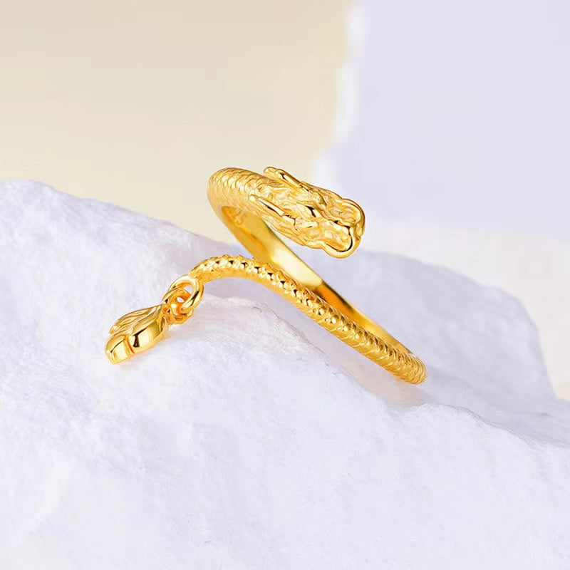 Mens Dragon Ring-2024 New Edition Adjustable