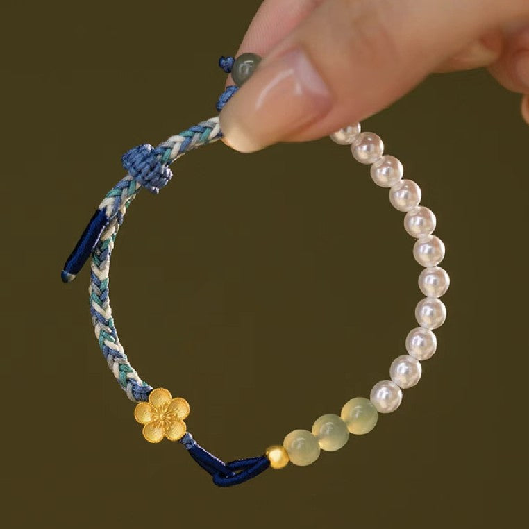 Lotus Flower Handmade Rope Bracelet-Inner Peace
