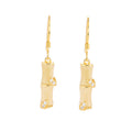 Stay True-Bamboo Drop Earrings
