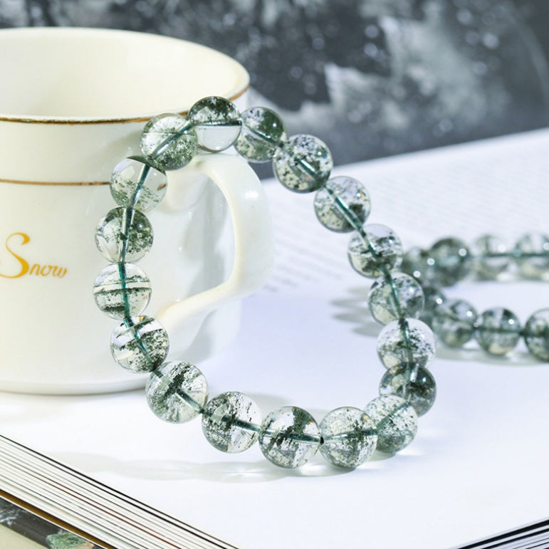 Natur-Aktinolith-Kristall-Heilarmband