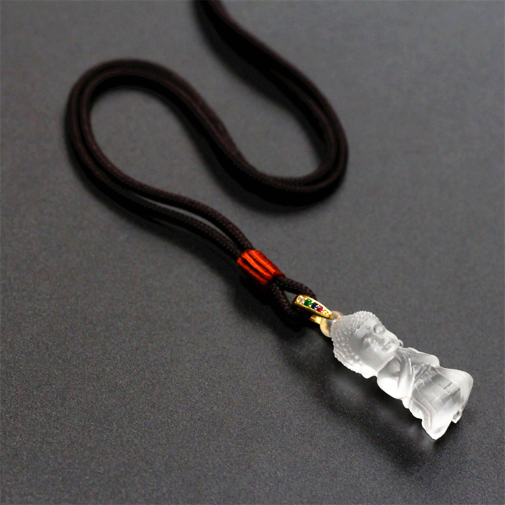 Little Buddha Child Liuli Pendant–The Joyful Awakening