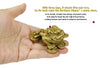 Seven-Star Money Toad – Solid Brass Fortune Figurine for Wealth & Prosperity