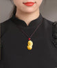 Natural Yellow Jade Pixiu Pendant – Symbol of Prosperity, Protection & Confidence