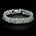 Jade Cuban Link Bracelet-Balance & Presence