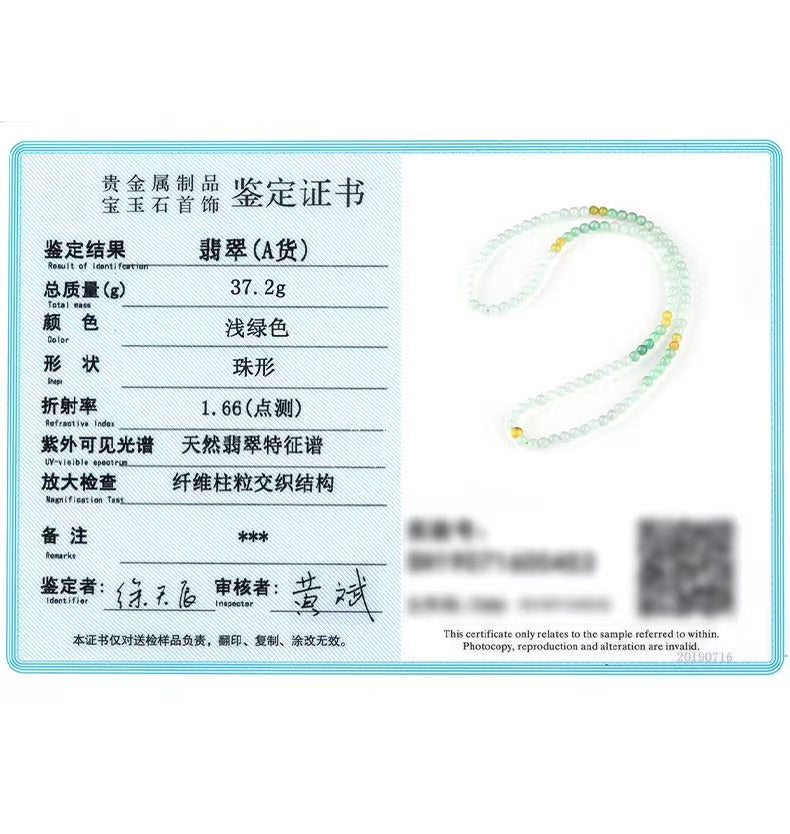 Natural Jade Mala Wrap Necklace-Peace & Prosperity Protection