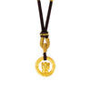 Twelve Gold Zodiac Peace-Guard Amulet Necklace Series