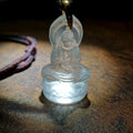The Zen Pioneer Handcrafted Liuli Meditative Bodhidharma Amulet